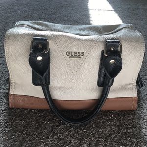 Guess Vanessa Color-Block Box Satchel